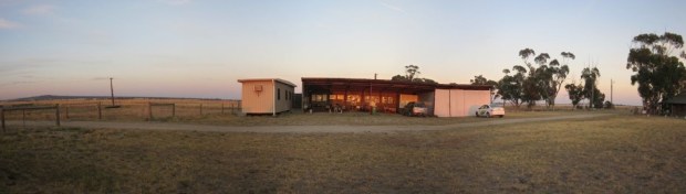 Pano_sunrise at the terricks feb 12 4